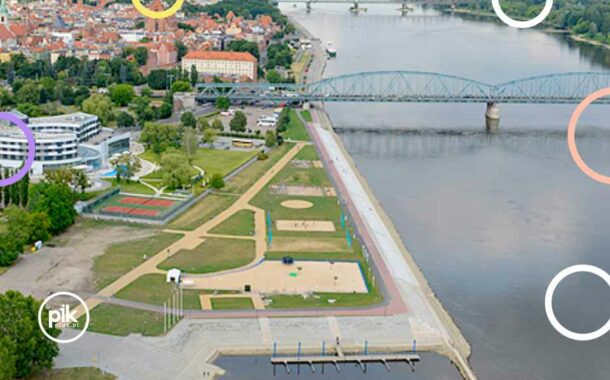 Błonia Nadwiślańskie - Marina - Plaża Miejska - Przystań Toruń